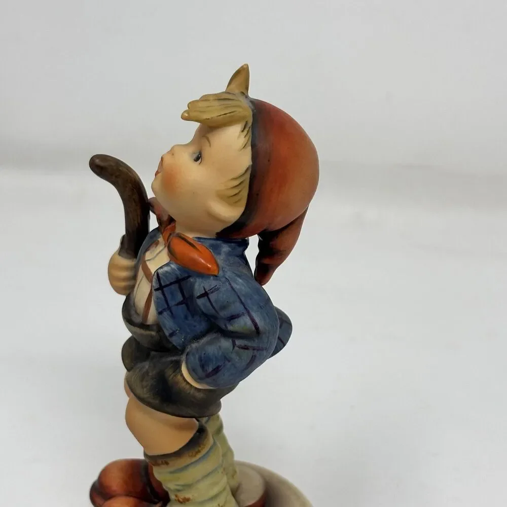 Vtg 1960 Goebel Hummel Little Hiker 16/1 Figurine West Germany Boy Walking Stick